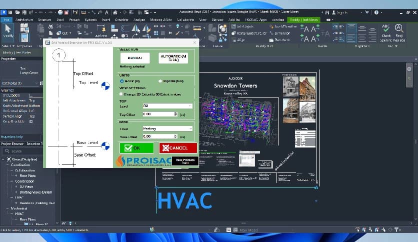 PROISAC-BIM-VDC Grid Vertical Extender 4.0.0