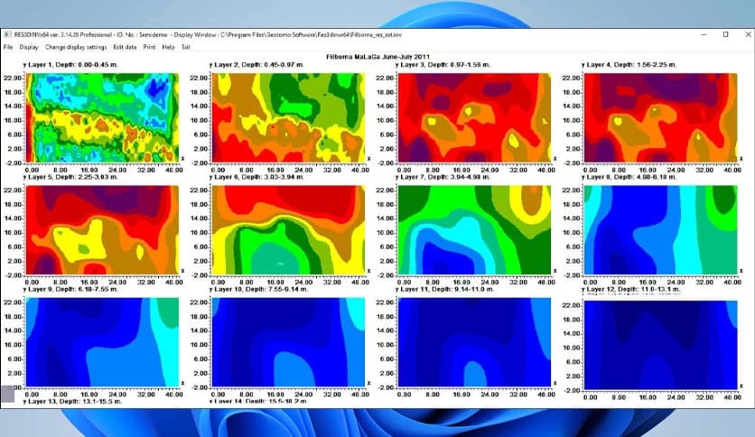 Geotomo Software RES3DINVx64 Pro 3.14.20