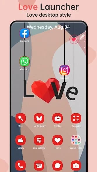 Love Launcher: lovely launcher 4.5.2