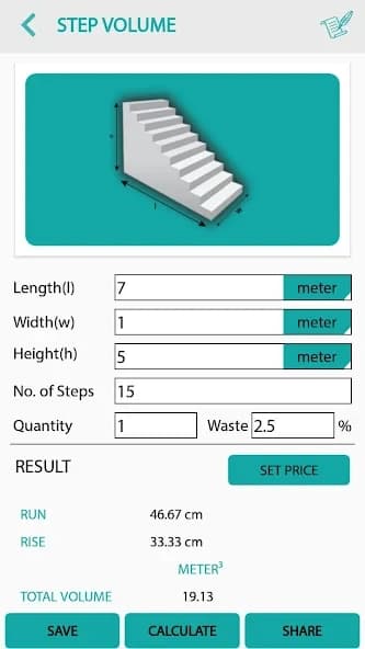 Civil: Concrete Calculator 1.10