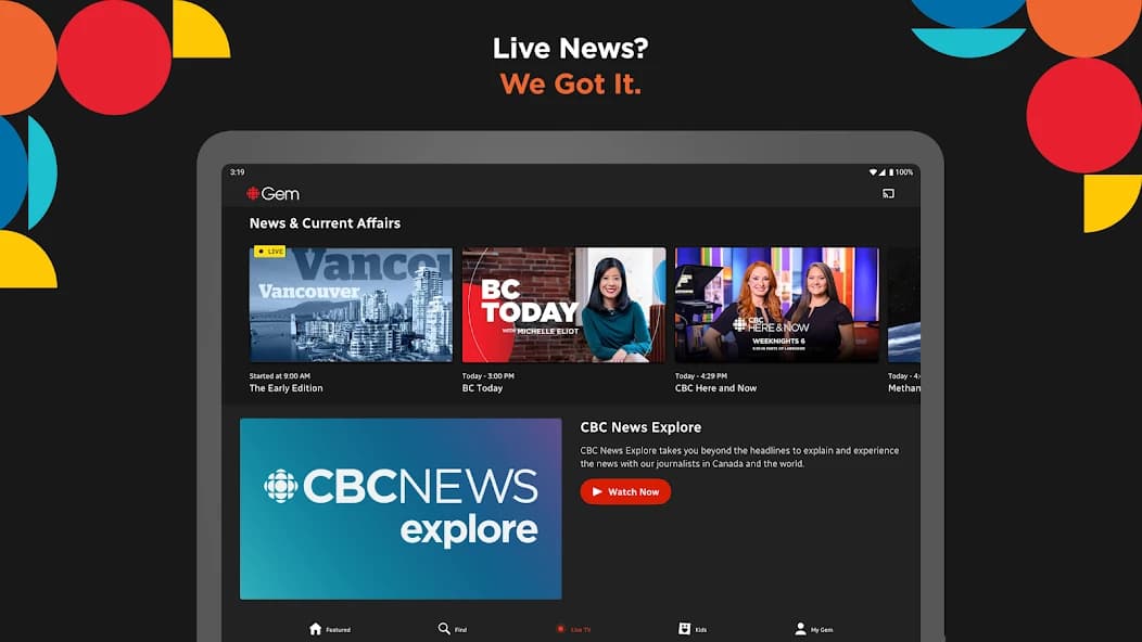 CBC Gem: Shows & Live TV 11.21.0.488
