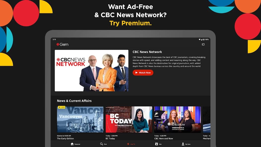 CBC Gem: Shows & Live TV 11.21.0.488