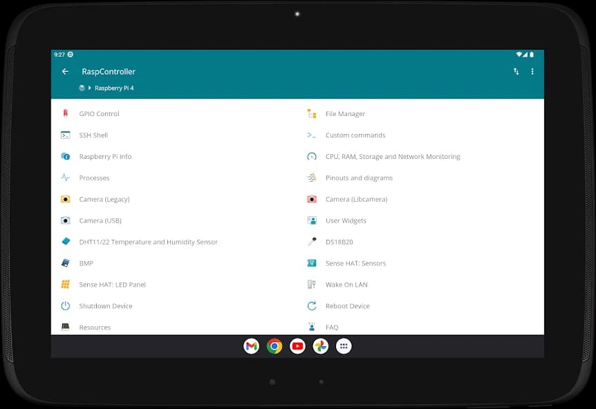 RaspController 6.1.7