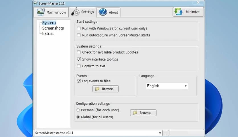 ScreenMaster 2.11