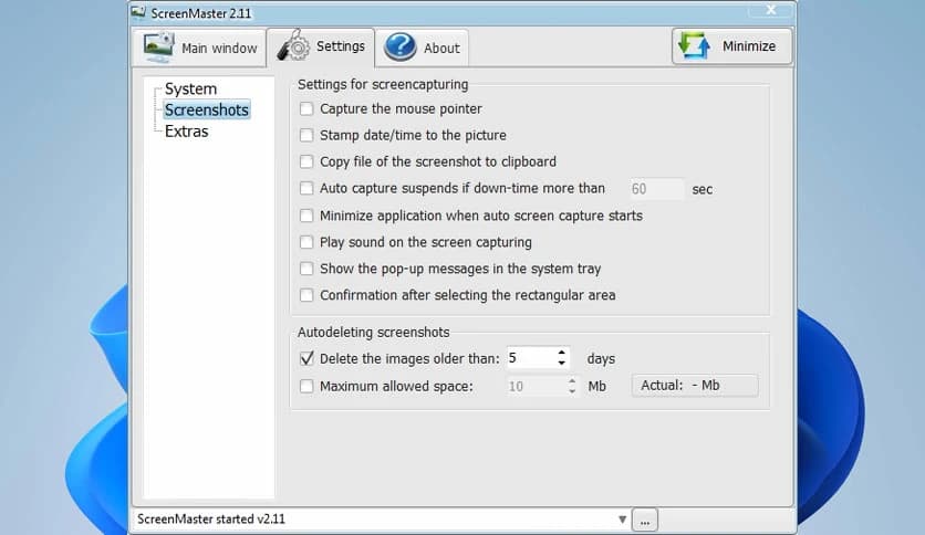 ScreenMaster 2.11