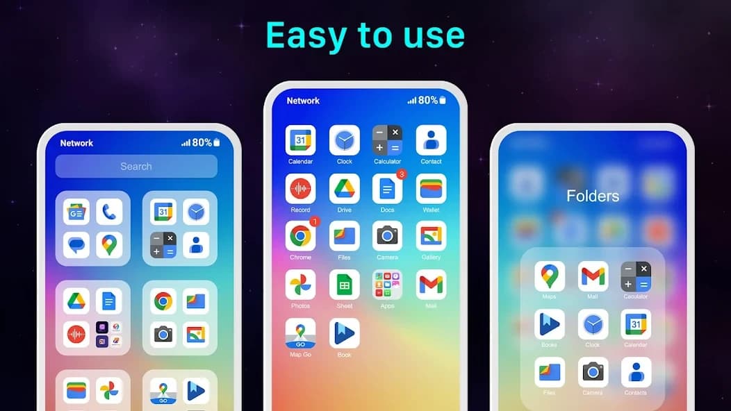 Launcher OS 2025: Fast & Clean 9.9.0