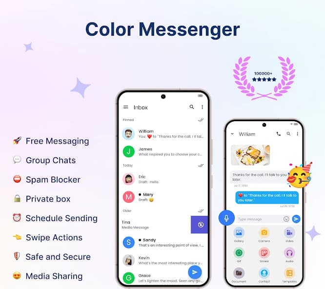 Color Messenger: Messages, SMS 1.6.6.141