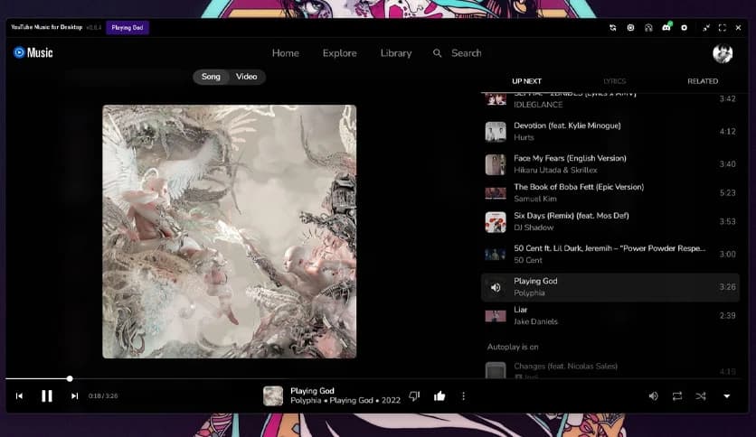 YouTube Music Desktop App 0.14.5