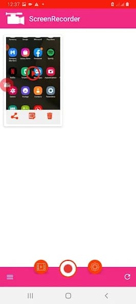 Video screen recorder MP4 6.0