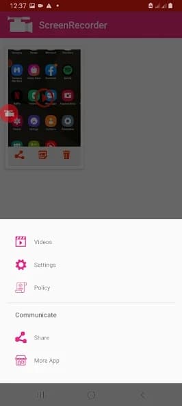 Video screen recorder MP4 6.0