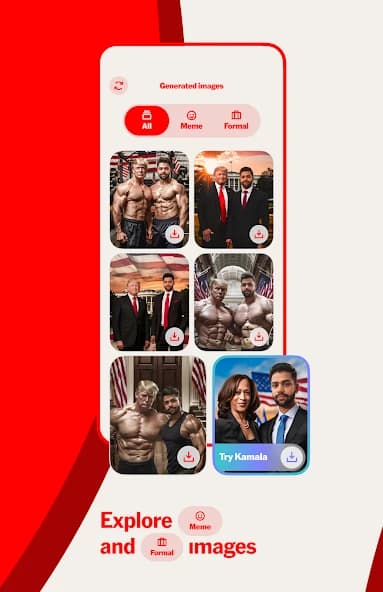 WOMBO Elections: AI Memes 2.8.0