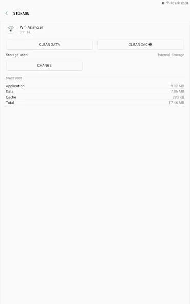 Storage Manager: app space 5.3.1
