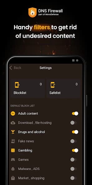 DNS Firewall by KeepSolid 1.2