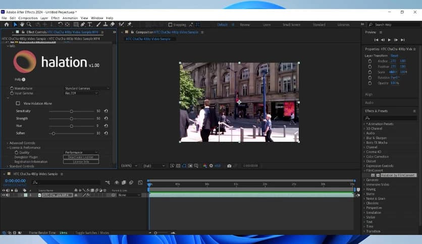 FilmConvert Halation 1.03