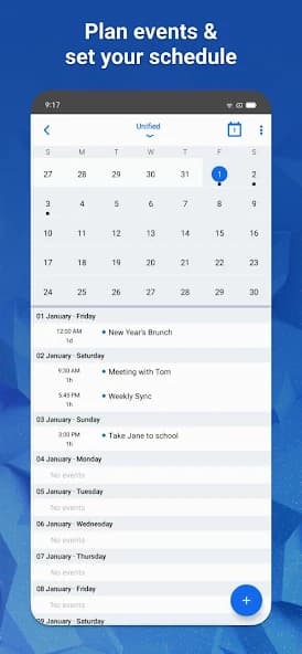 Email Blue Mail – Calendar 2.1.86