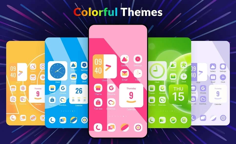 Color Launcher, cool themes 3.1