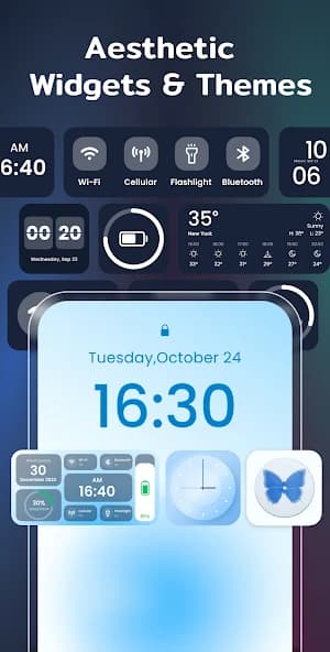 Color Widgets, Theme: iWidgets 1.3.2