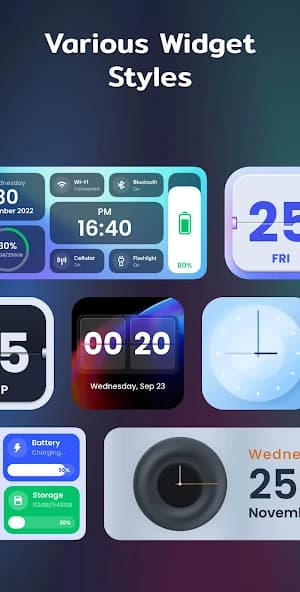 Color Widgets, Theme: iWidgets 1.3.2