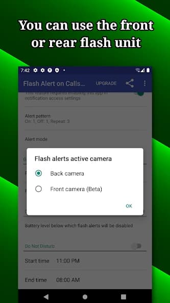 Flash alert 3.1.2