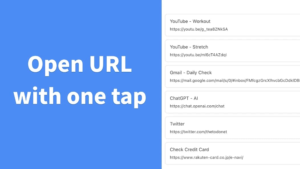 LinkList – Open links quickly 4.4.0