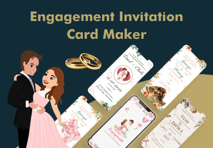 Engagement Card Maker & Design 9.0