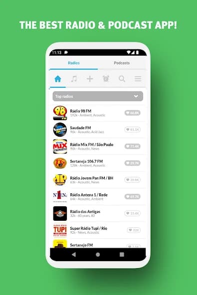 Radio Brazil – Radio FM 4.21.6