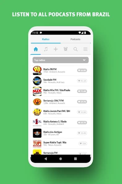 Radio Brazil – Radio FM 4.21.6