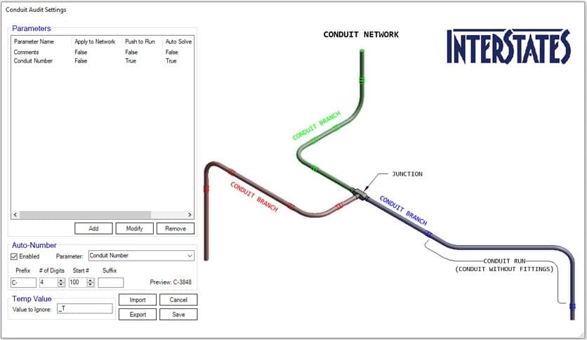 Interstates Conduit Audit 25.8
