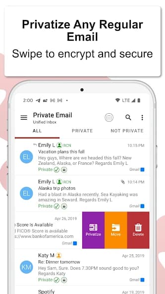 EPRIVO Encrypted Email & Chat 3.0.74