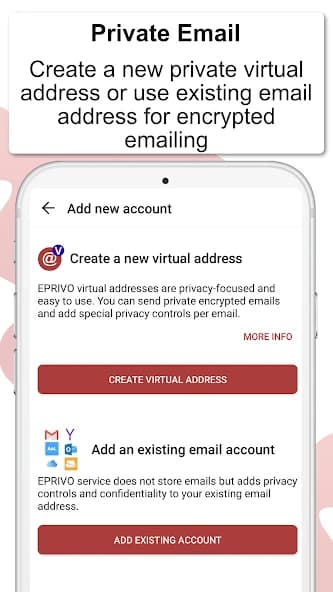 EPRIVO Encrypted Email & Chat 3.0.74