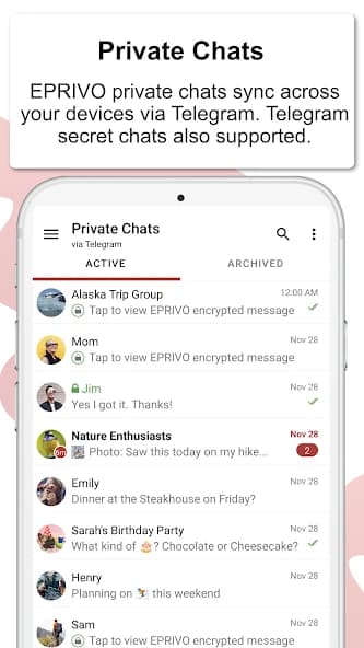 EPRIVO Encrypted Email & Chat 3.0.74