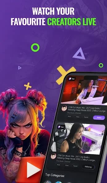 Cross-Platform streams – Givvy 3.0.9