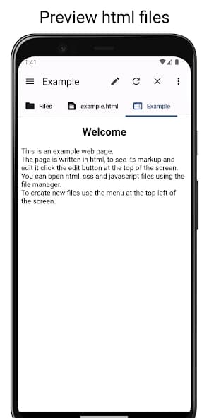 WebCode – html, css, js ide 6.1.1