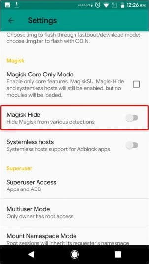 Magisk – Root & Universal Systemless Interface 28.1