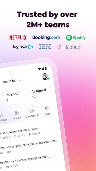 ClickUp – Manage Teams & Tasks 5.1.10