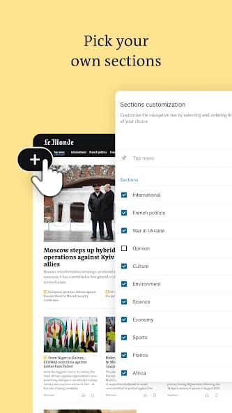 Le Monde, Live News 9.15
