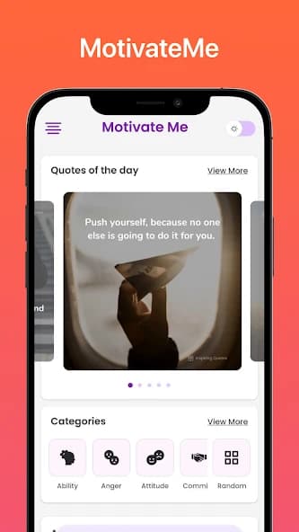 MotivateMe Daily Quotes Create 0.3