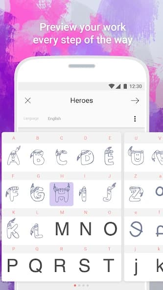 Fonty – Draw and Make Fonts 1.6