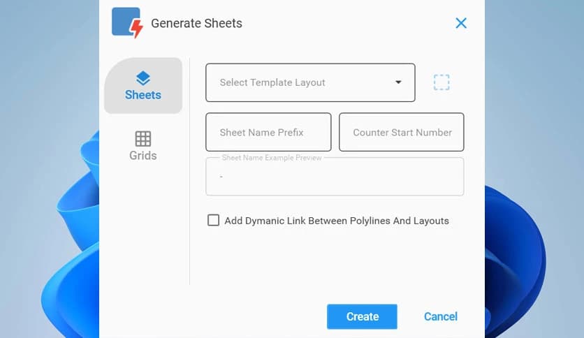 TA Solutions TA Sheets Generator 2.0.0