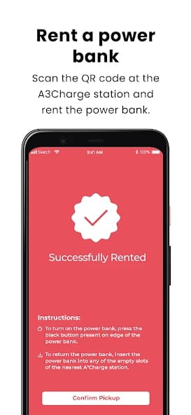 A3Charge-Power Bank Rental 1.1.94