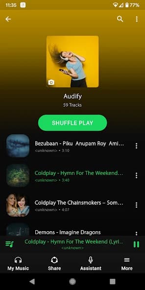 Music Player – Hash Player 1.62.1