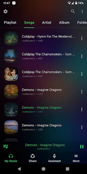 Music Player – Hash Player 1.62.1