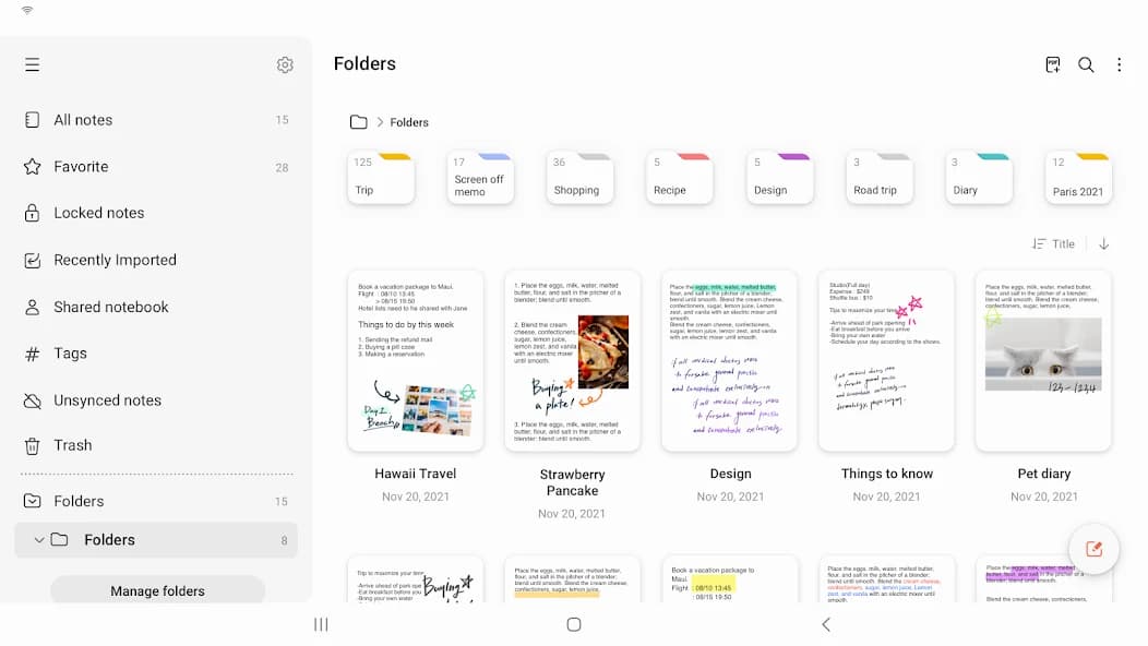 Samsung Notes 4.4.25.93