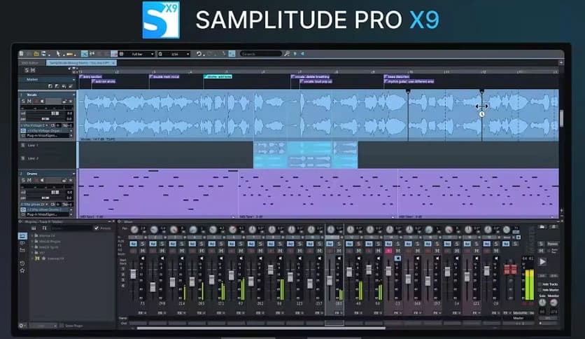 MAGIX Samplitude Pro Suite X9 v20.0.0