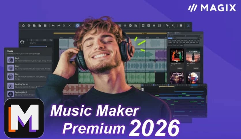 MAGIX Music Maker Premium 2026 v34.0.0.6
