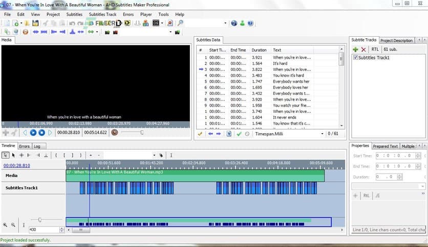 AHD Subtitles Maker Professional 5.24.8155