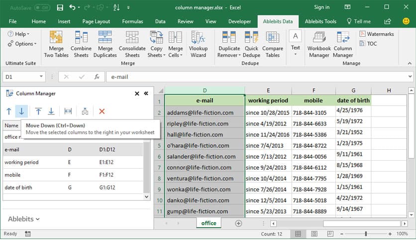 Ablebits Ultimate Suite for Excel Business Edition 2026.1.3877.2566
