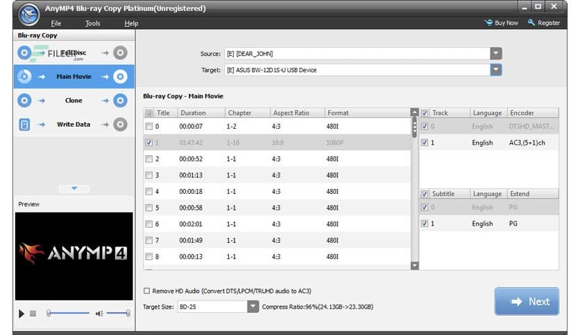 AnyMP4 Blu-ray Copy Platinum 7.3.20
