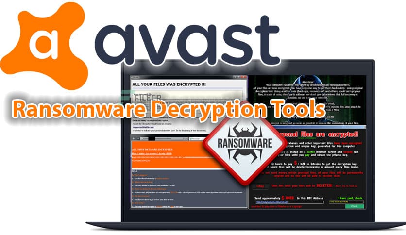 Avast Ransomware Decryption Tools 1.0.0.816