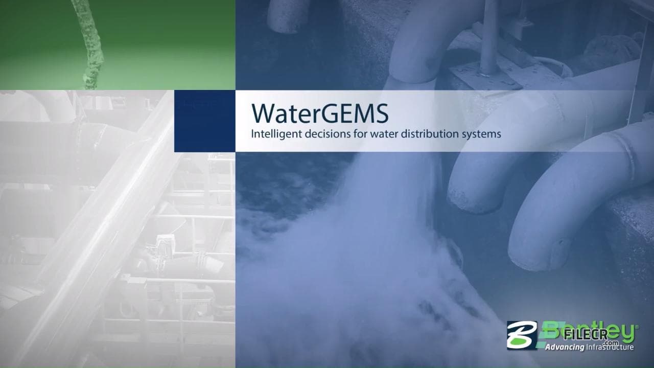 Bentley WaterGems CONNECT Edition 10.02.01.06